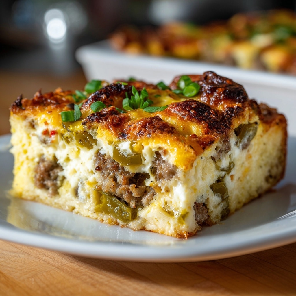 Overnight Breakfast Casserole Recipe - Recipe Image