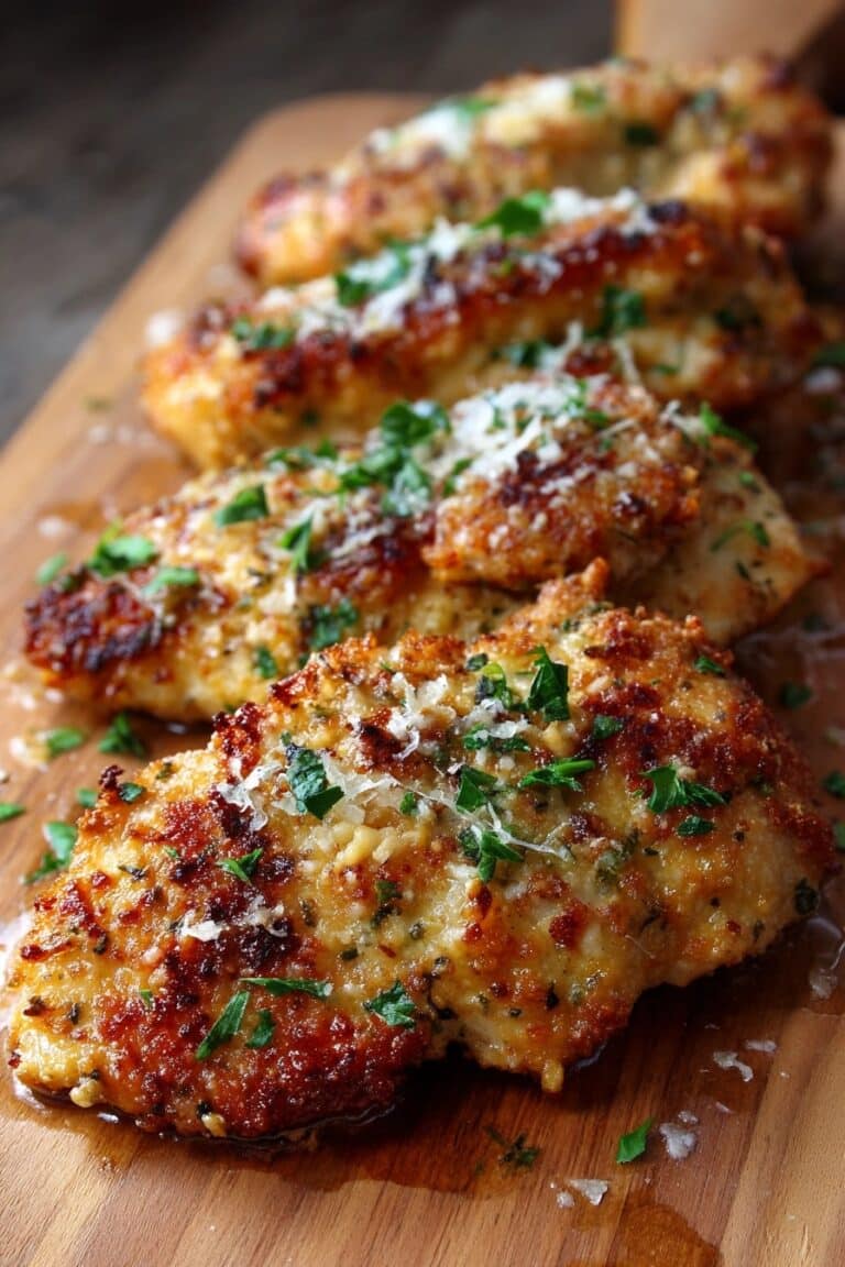 Crockpot Parmesan Garlic Chicken Recipe