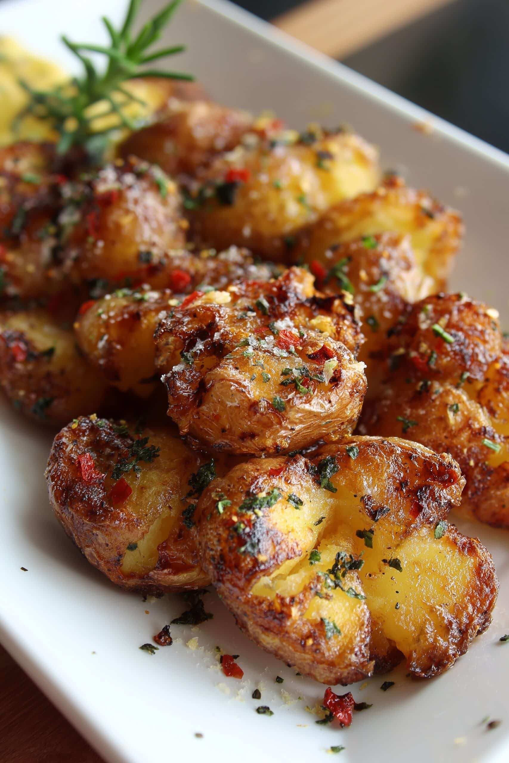 Jalapeño Popper Smashed Potatoes Recipe - Recipe Image