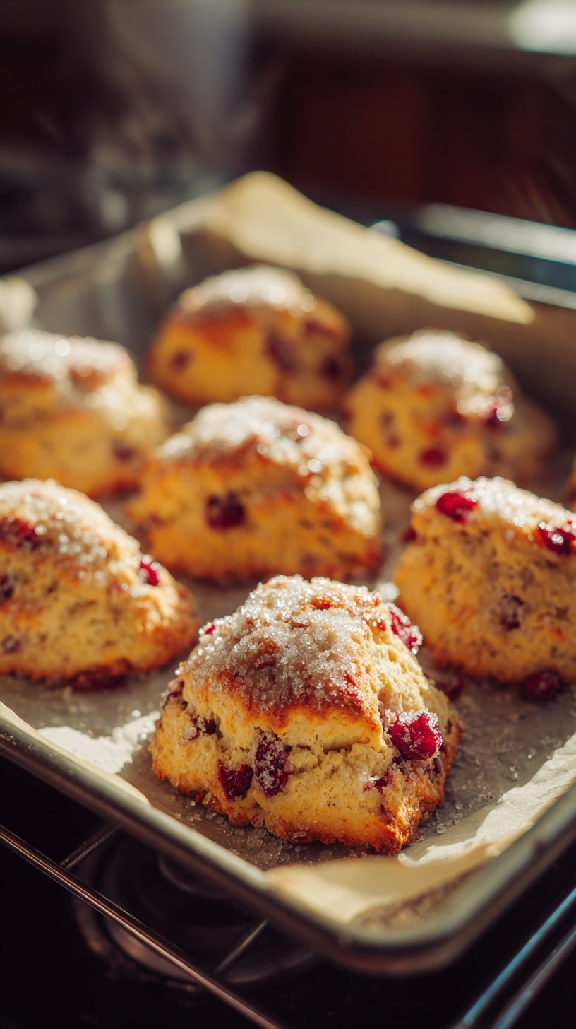 Lemon Raspberry Scones Recipe - Recipe Image