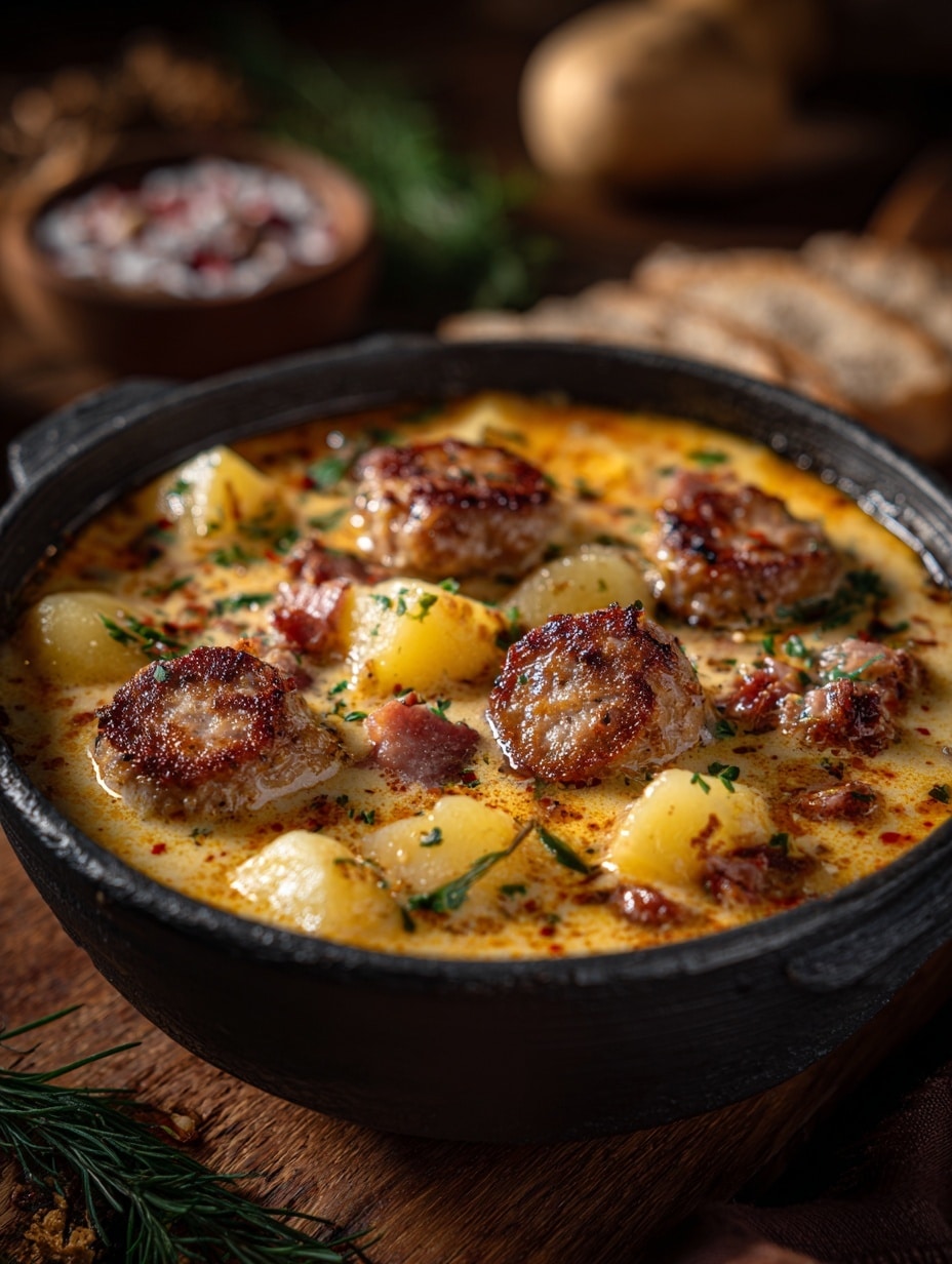 Hearty Albondigas Soup with Meatballs and Vegetables Recipe - Recipe Image