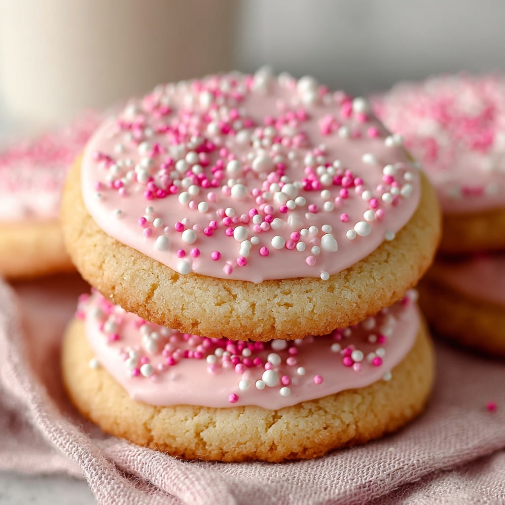 Double Strawberry Sugar Cookies Recipe - Recipe Image