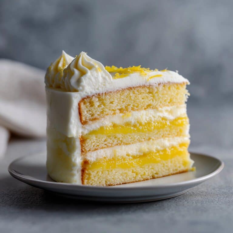 Italian Lemon Mascarpone Layer Cake Recipe