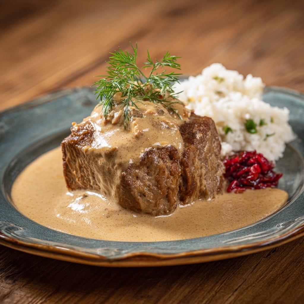 Creamy German Hunter’s Mushroom Sauce Recipe - Recipe Image