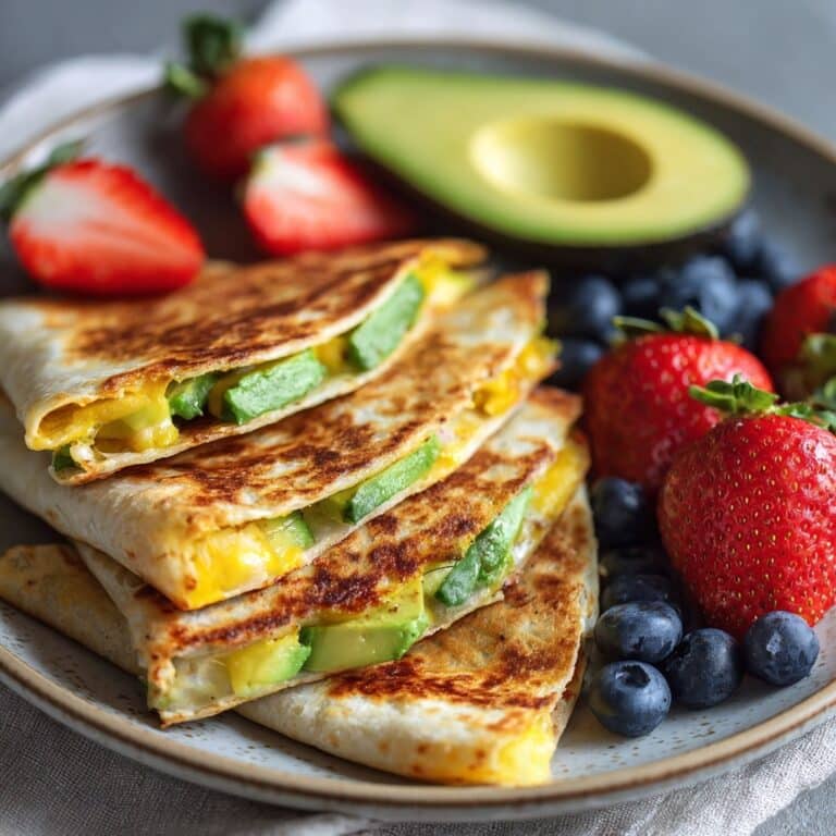 Mini Avocado Quesadilla Pockets Recipe