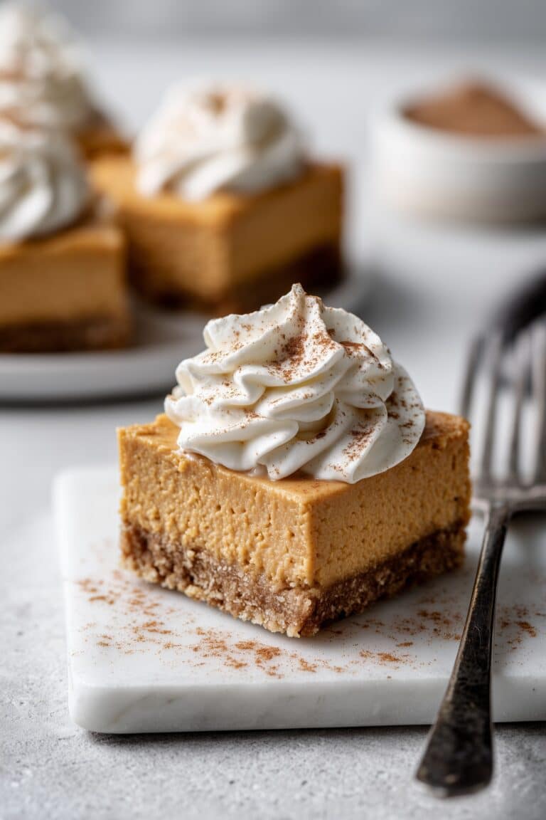 Delicious Pumpkin Cheesecake Bars Recipe