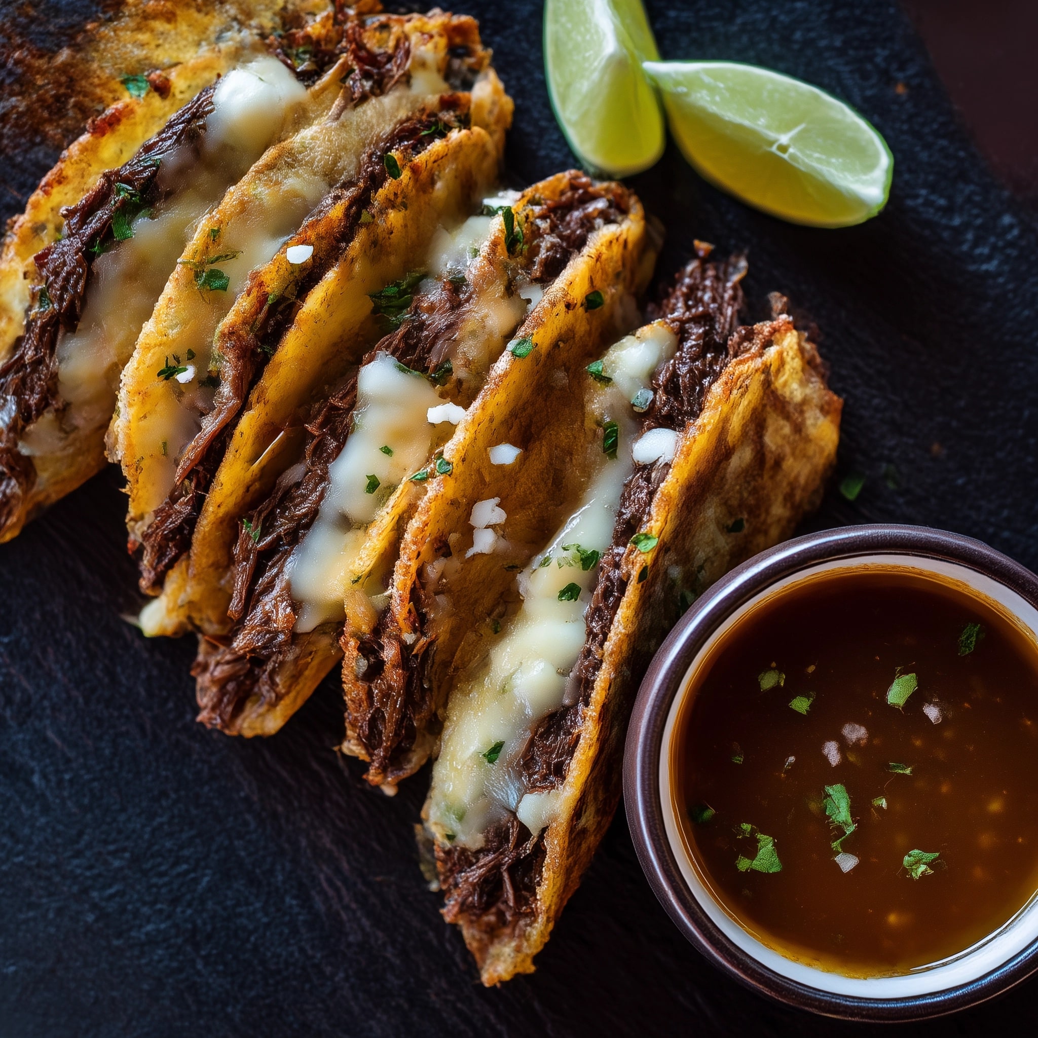 Crock Pot Birria Tacos Recipe - Recipe Image