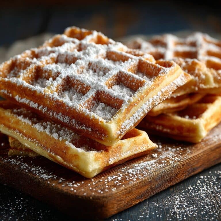 Fluffy Keto Protein Waffles Recipe