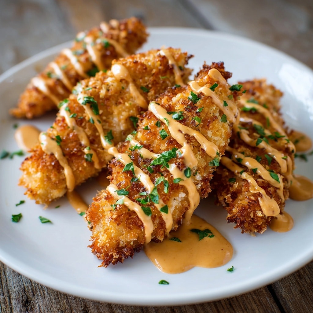 Hot Honey Chicken Tenders with Mac and Cheese Recipe - Recipe Image