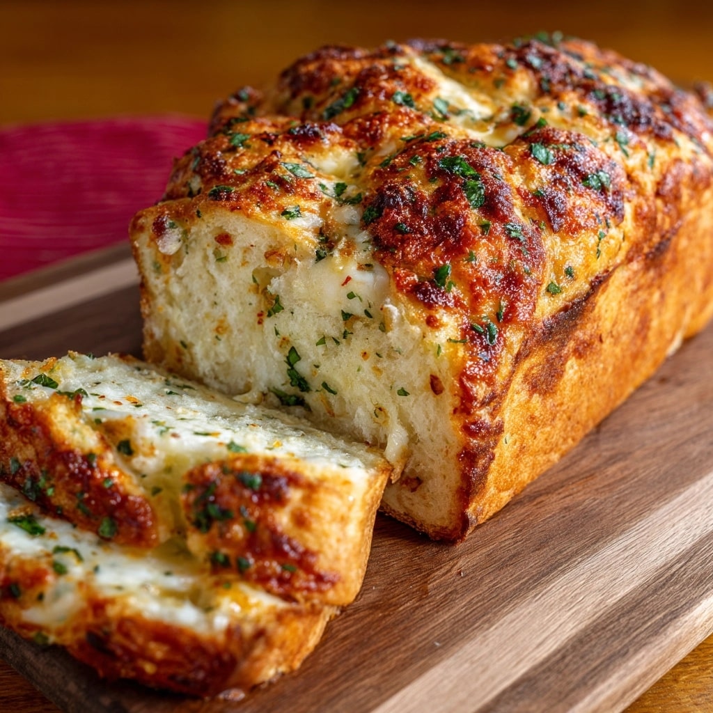 Roasted Garlic Rosemary Artisan Bread Recipe - Recipe Image