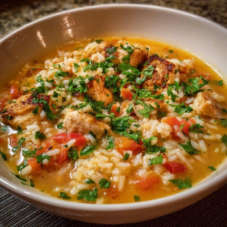 Ginger Lime Chicken and Rice Soup Recipe