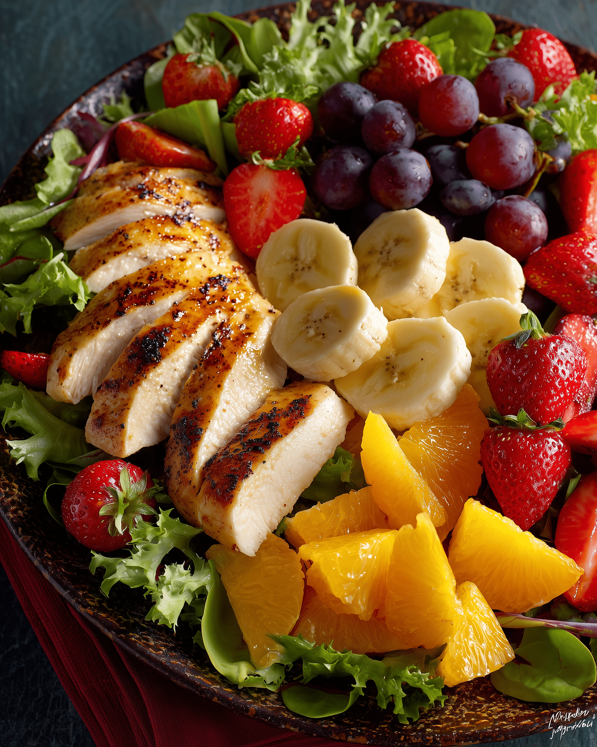 California Grape & Chicken Salad Recipe - Recipe Image