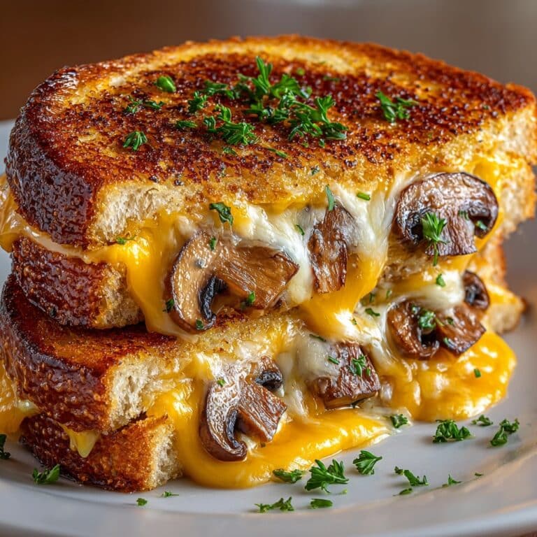 Swiss Mushroom Melt Sandwich Recipe