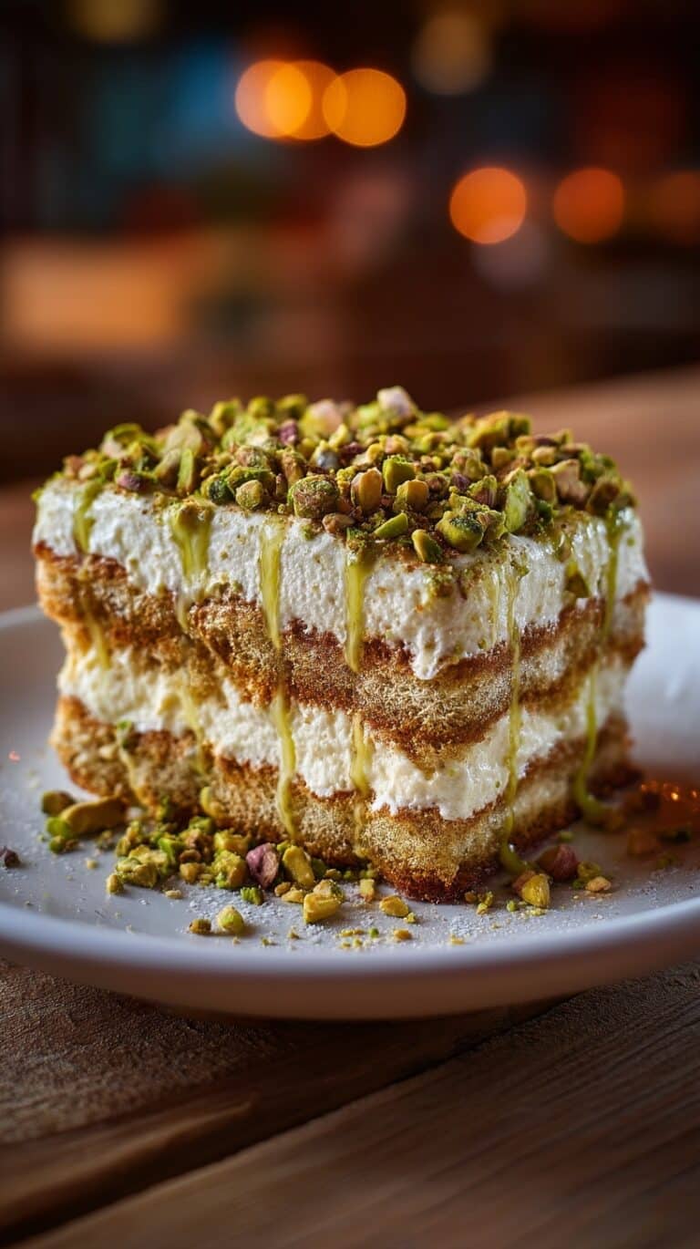 Delicious Pistachio Blondies Recipe