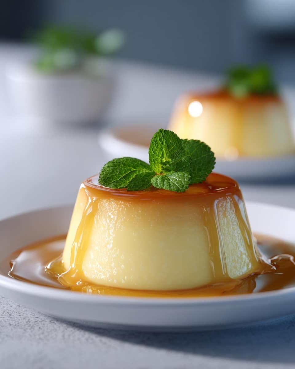 Classic Crème Caramel Recipe - Recipe Image