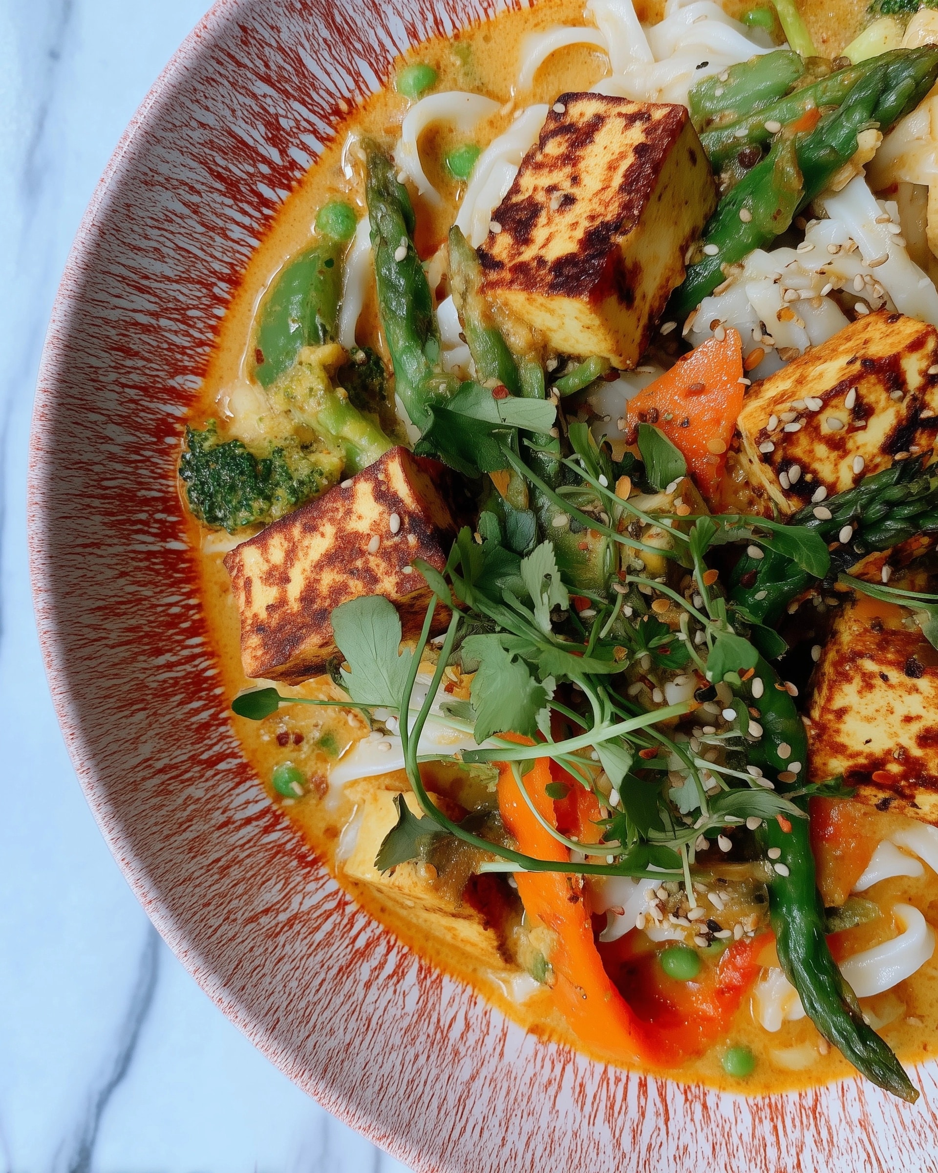 Swimming Rama Tofu Recipe - Recipe Image