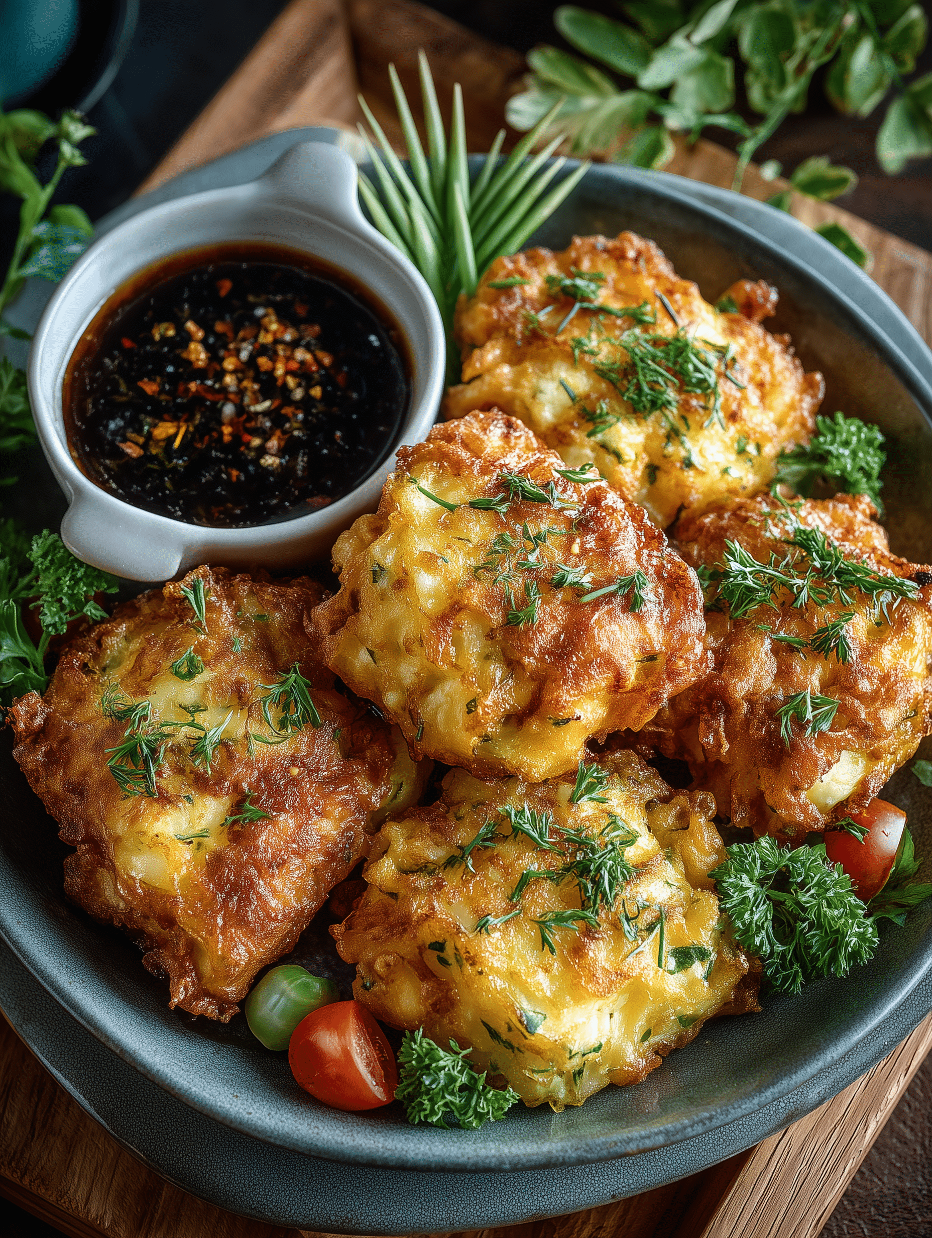 Golden Sweetcorn Fritters Recipe - Recipe Image