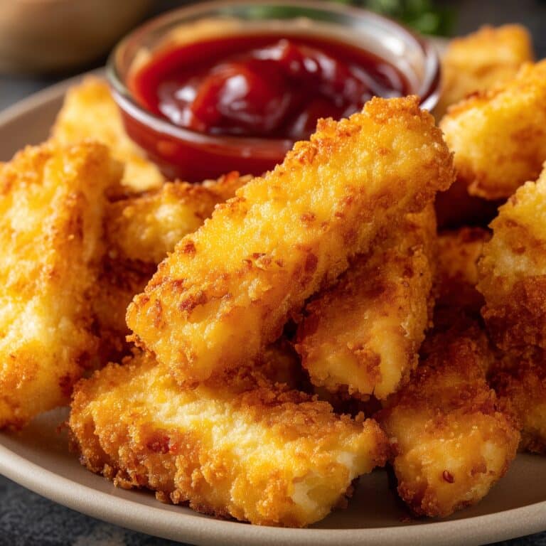 Crunchy Chicken Taco Fingers Recipe