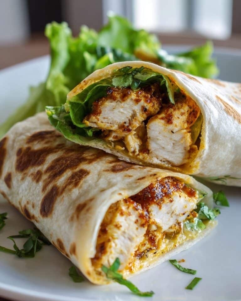 Teriyaki Chicken Wrap Recipe