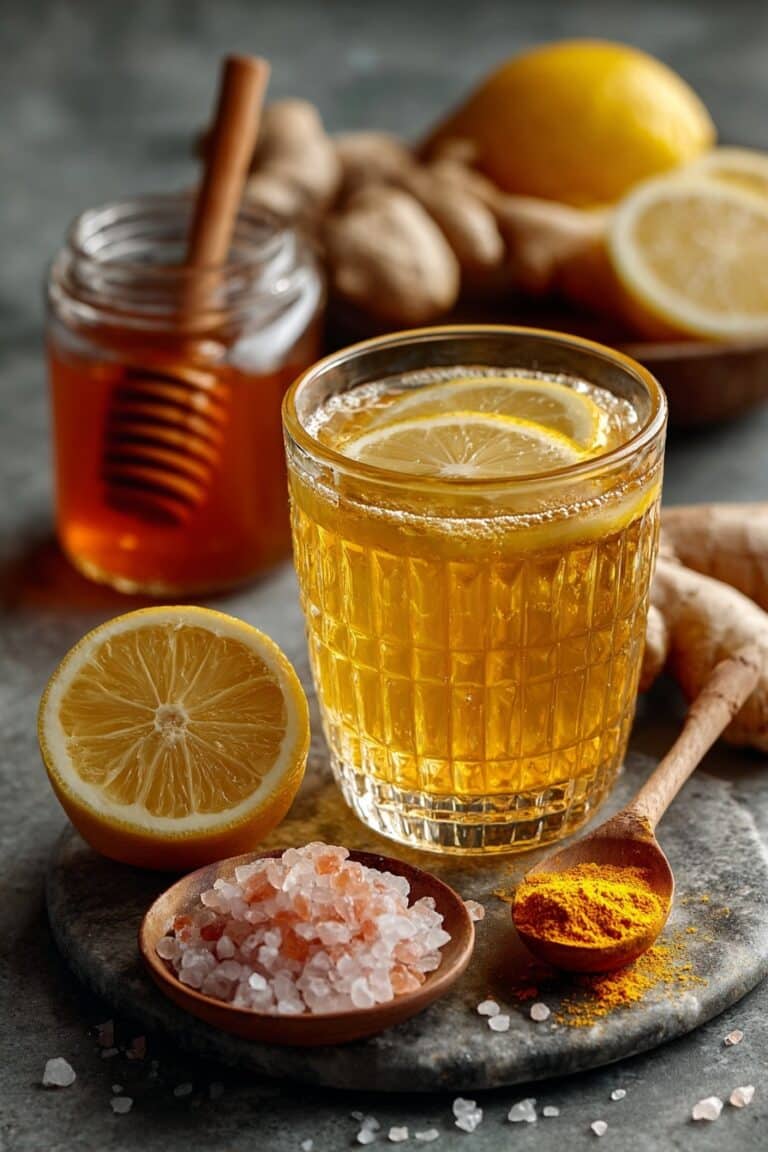 Homemade Ginger and Turmeric Immunity Shots Recipe