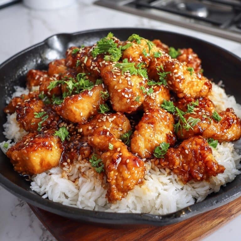 One-Pan Bold Honey BBQ Chicken Rice Recipe