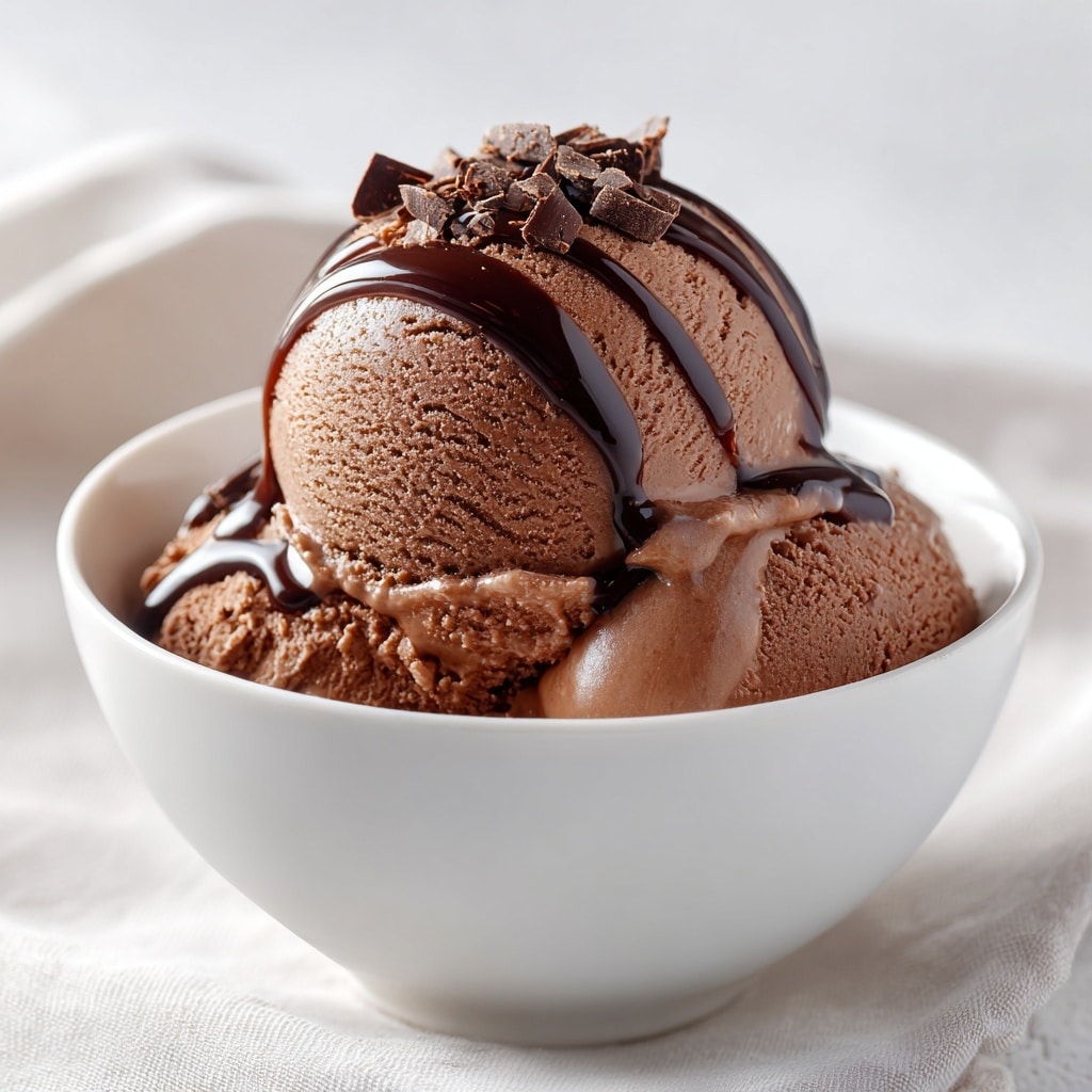 Decadent Chocolate Sorbet Recipe - Recipe Image