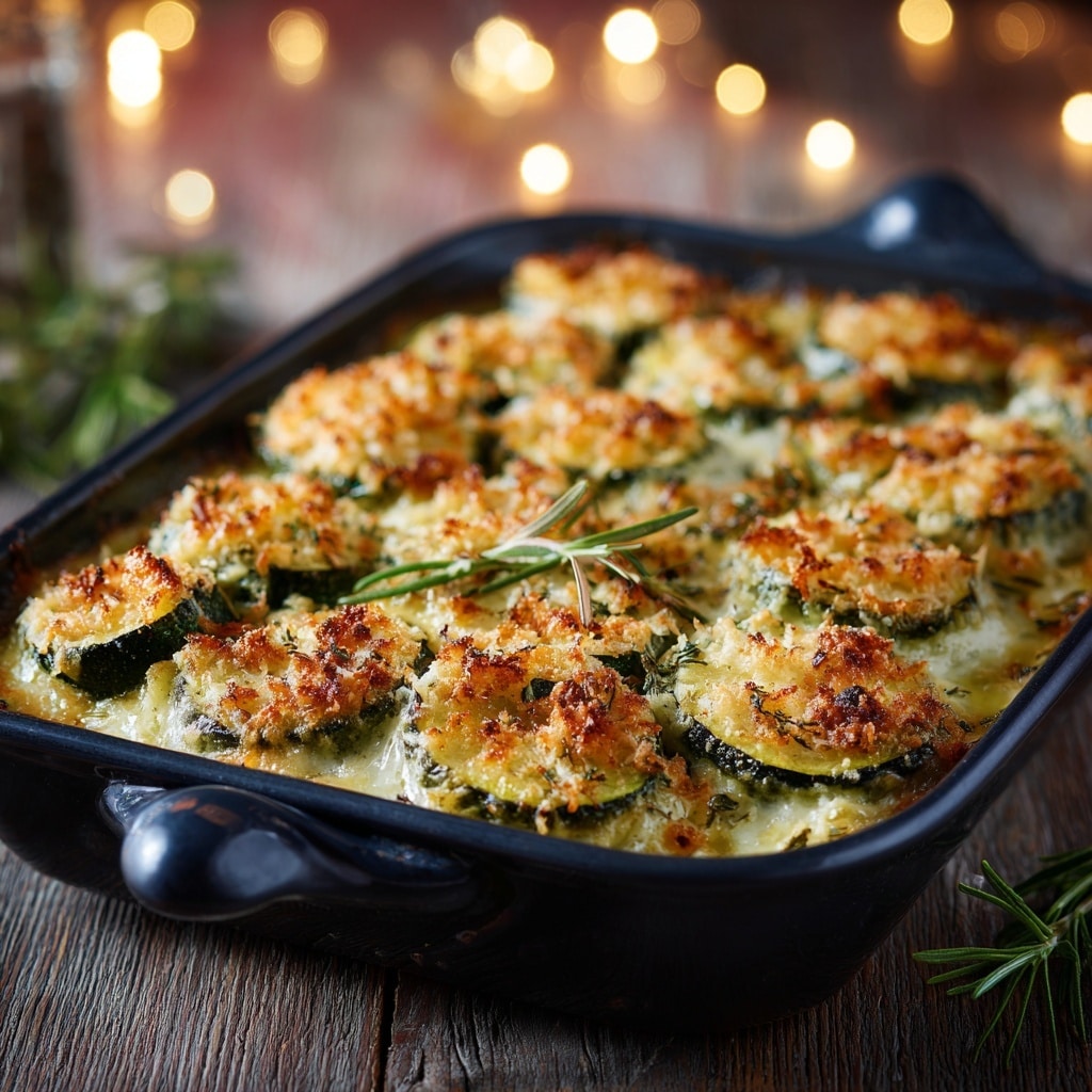 Julia Child’s Zucchini Gratin Recipe - Recipe Image