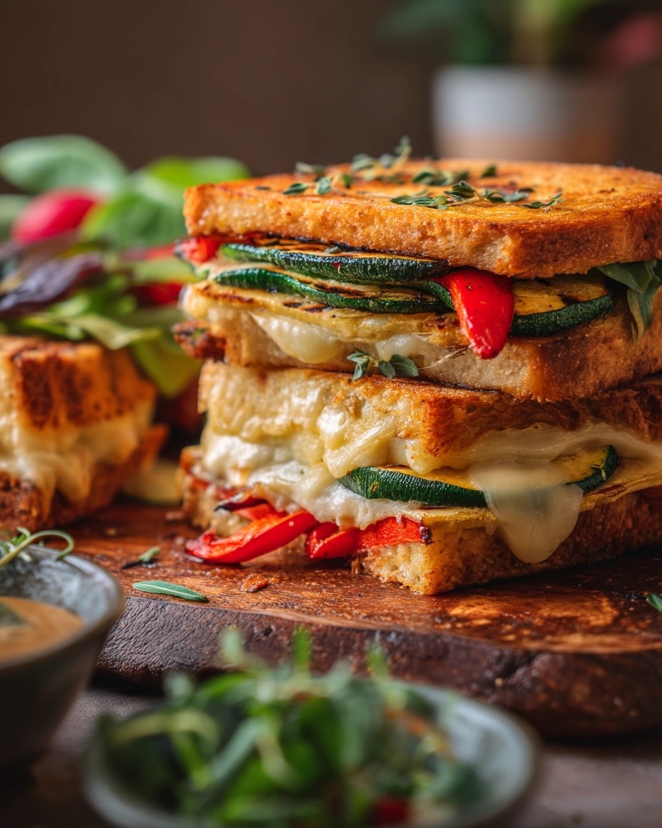 Loaded Veggie Grilled Cheese Recipe - Recipe Image