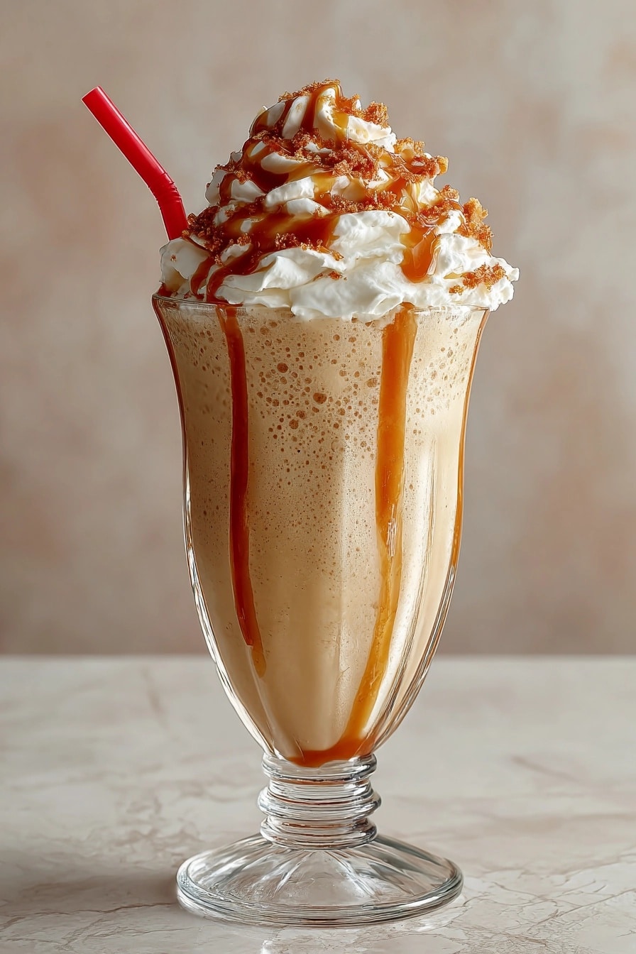 Creamy Pumpkin Milkshake Recipe - Recipe Image