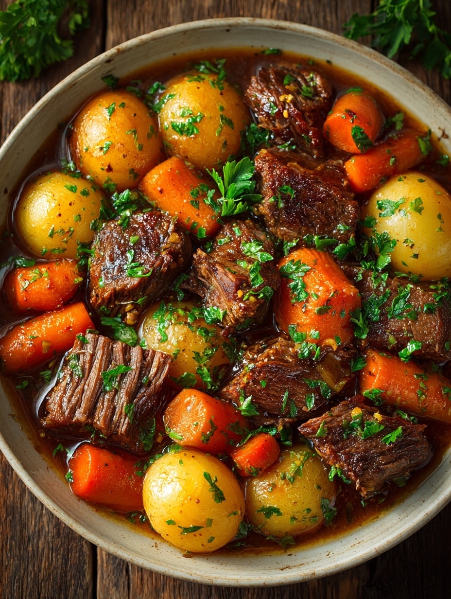 Slow Cooker Pot Roast Recipe - Recipe Image