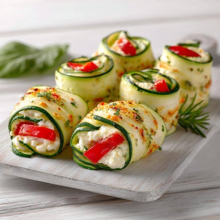 Zucchini Rollatini with Ricotta and Marinara Recipe