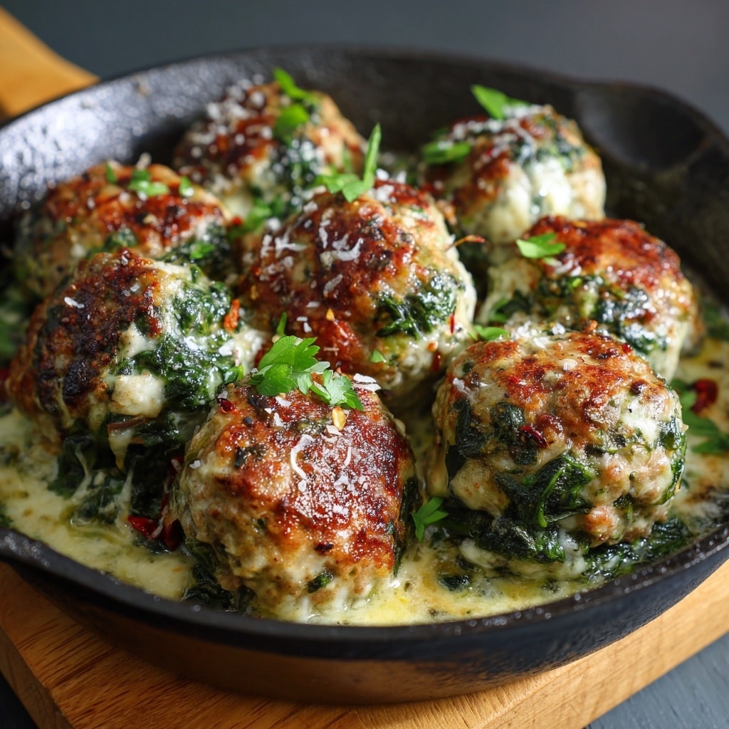 Garlic Parmesan Meatballs Recipe - Recipe Image