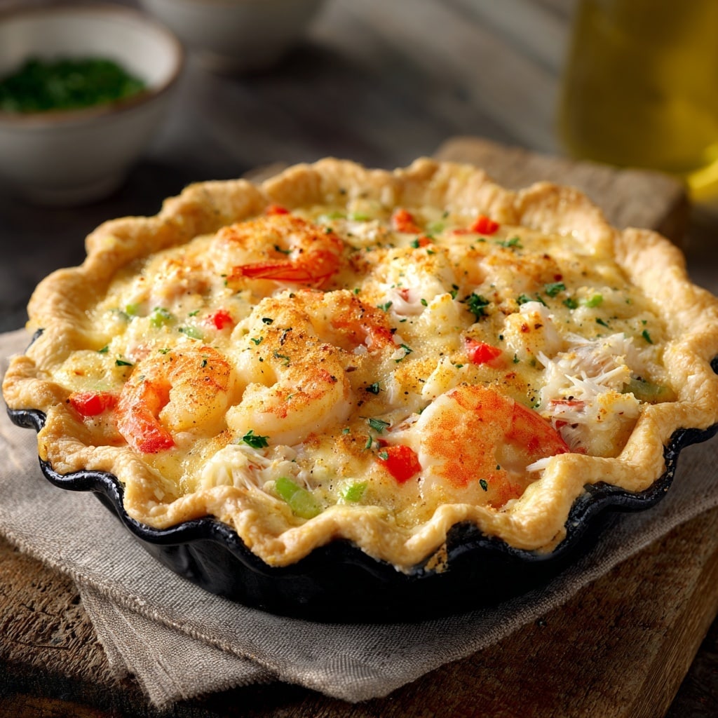 Cheddar Bay Biscuit Seafood Pot Pie Recipe - Recipe Image