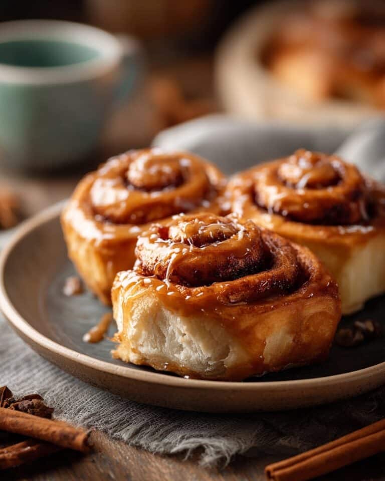 Easy No-Yeast Cinnamon Rolls Recipe