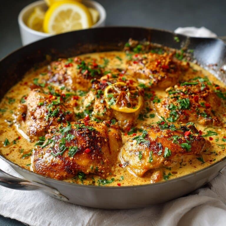 Creamy Pepperoncini Chicken Skillet Recipe