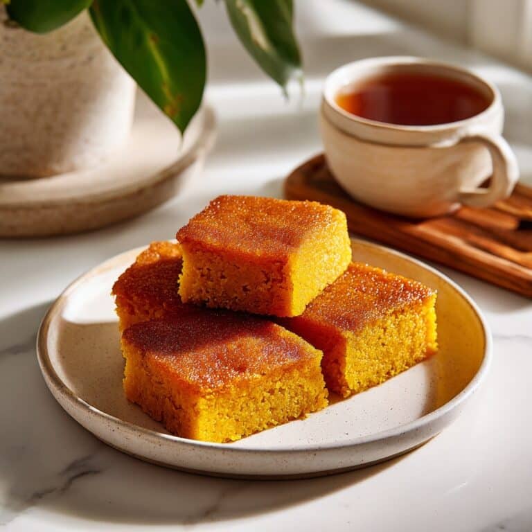 Pumpkin Cornbread with Cinnamon Honey Butter Recipe