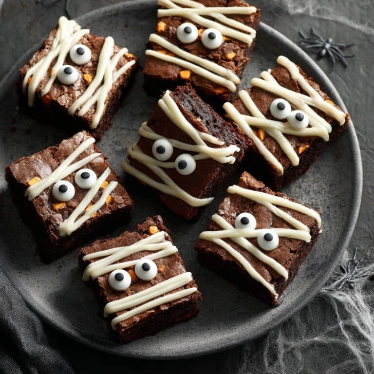 Festive Halloween Brownies Recipe