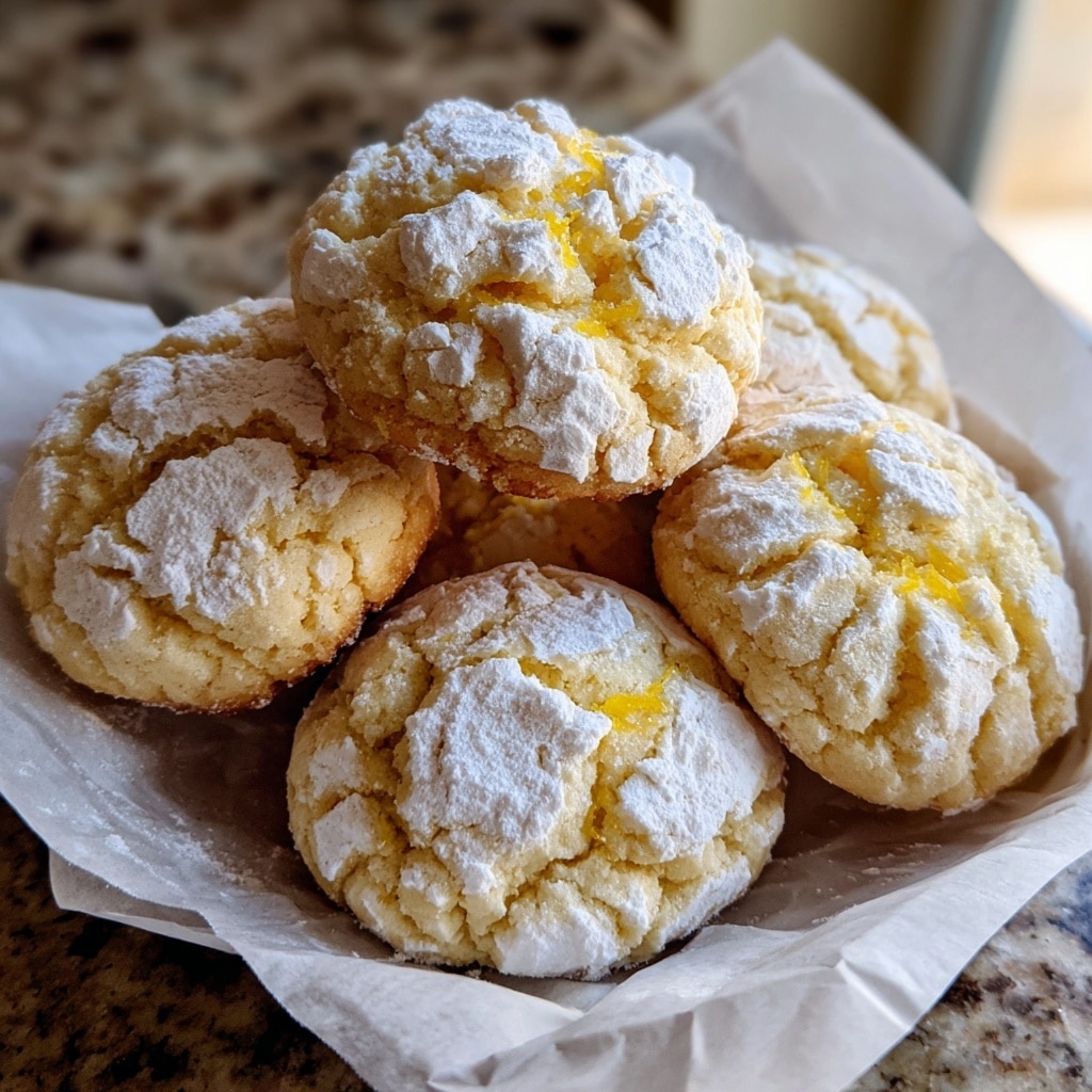 Sugar-Free Lemon Cookies Recipe - Recipe Image