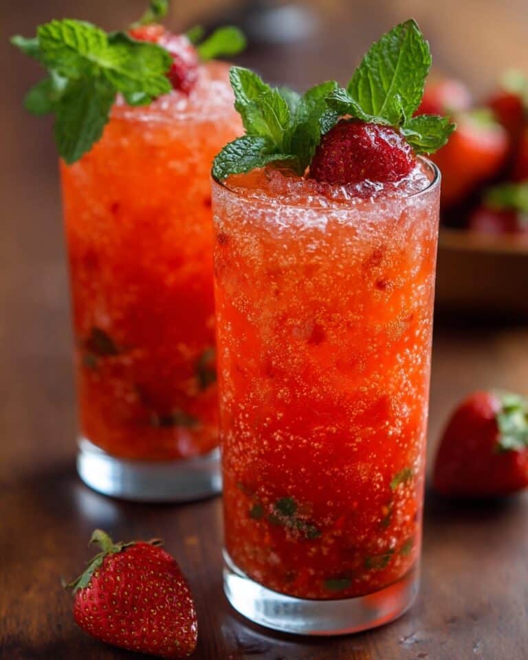 Fresh Strawberry Iced Tea Recipe