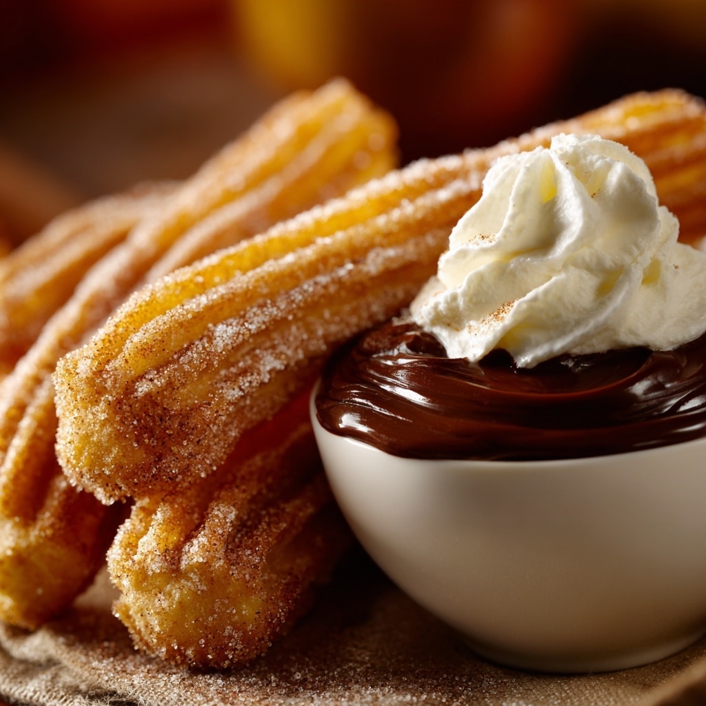 Crispy Cinnamon Sugar Rice Cake Churros Recipe - Recipe Image