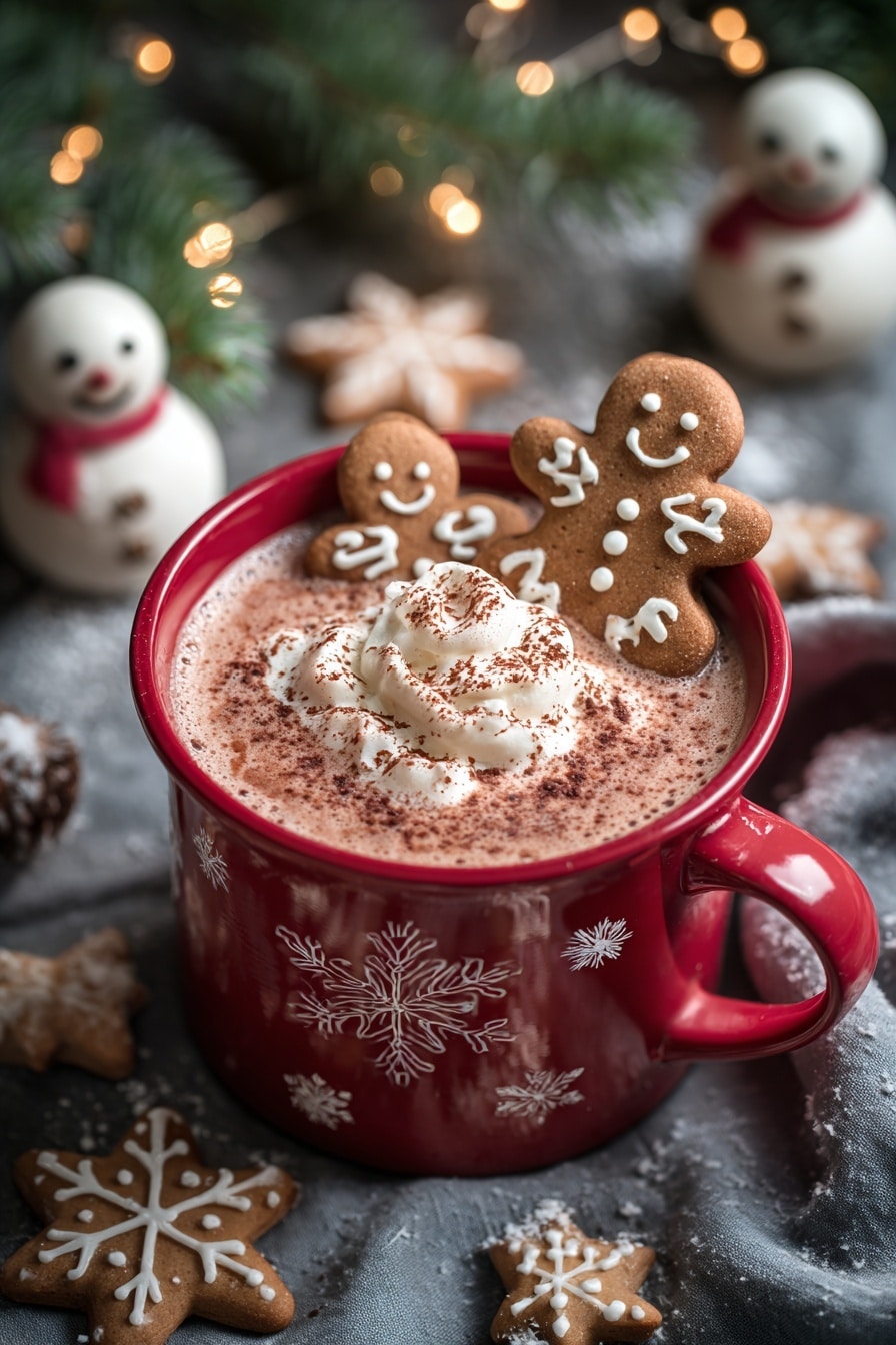 Raspberry Hot Chocolate Recipe - Recipe Image