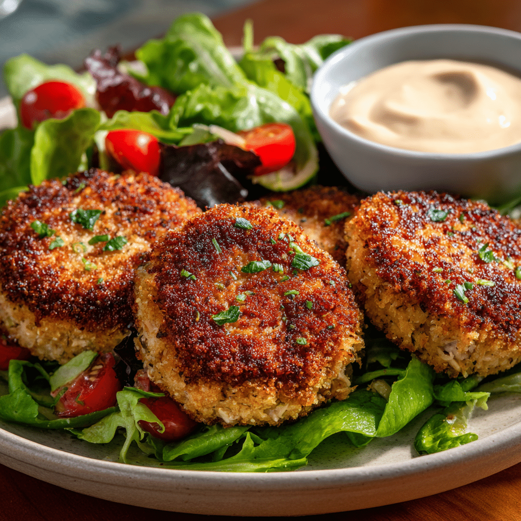 Mediterranean Chicken Patties Recipe - Recipe Image