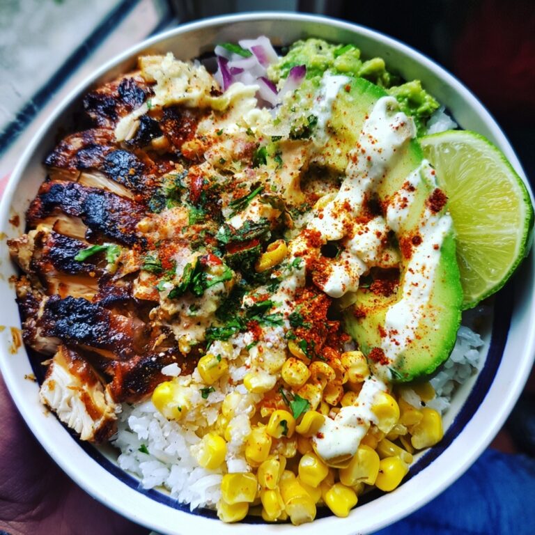 BBQ Ranch Chicken Bowl Recipe