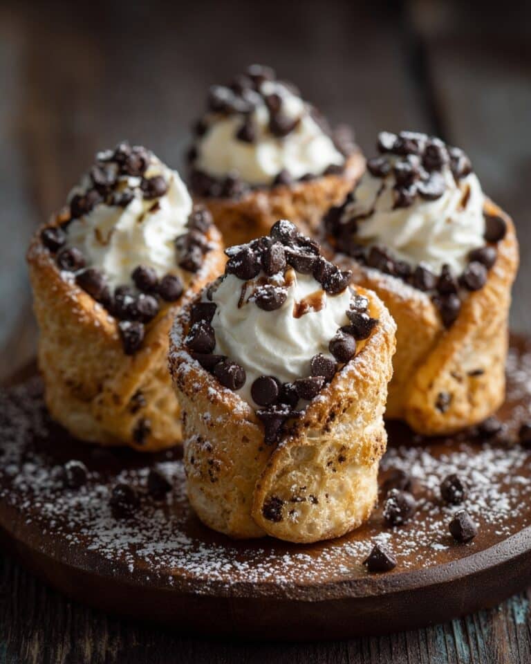Cannoli Cookie Cups Recipe
