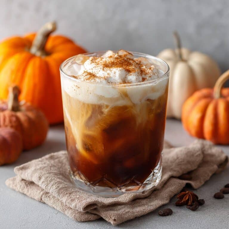 Iced Pumpkin Cream Chai Latte Recipe