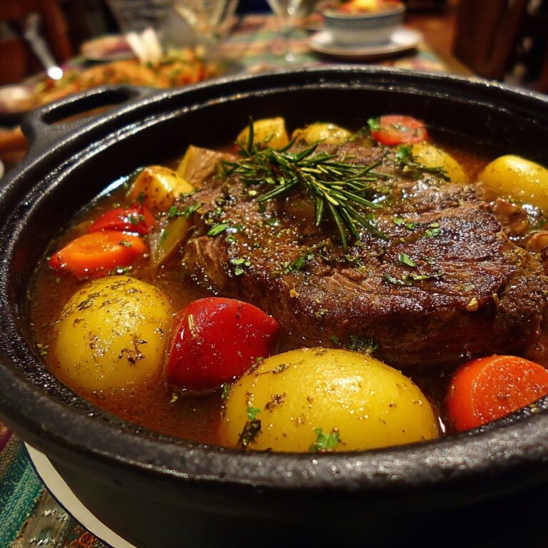 Tender Slow Cooker Pot Roast with Vegetables Recipe