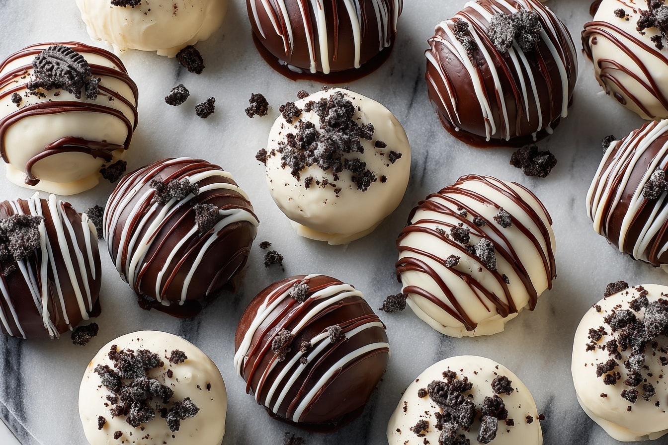No-Bake Oreo Protein Balls Recipe - Recipe Image