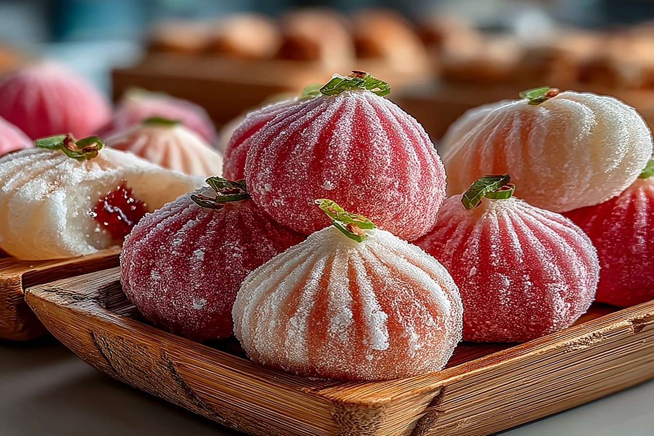 Watermelon Mochi Recipe - Recipe Image