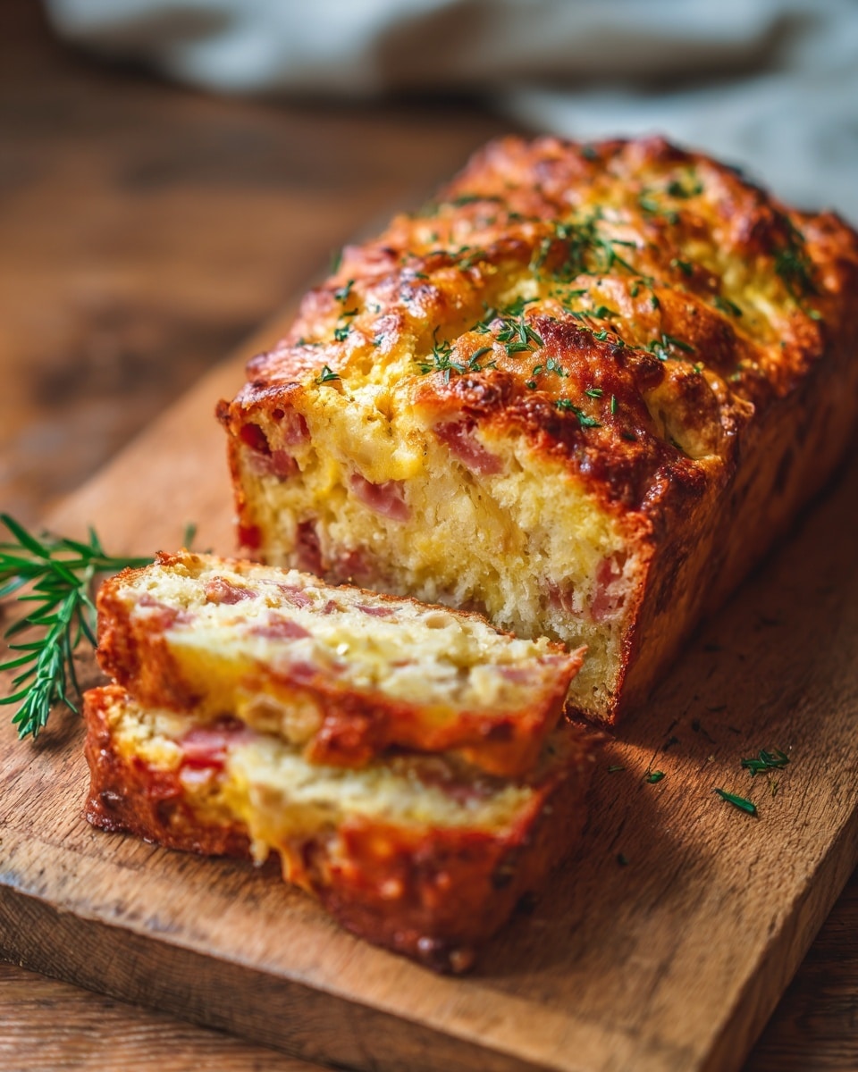 Italian Herb Cheese Bread Recipe - Recipe Image