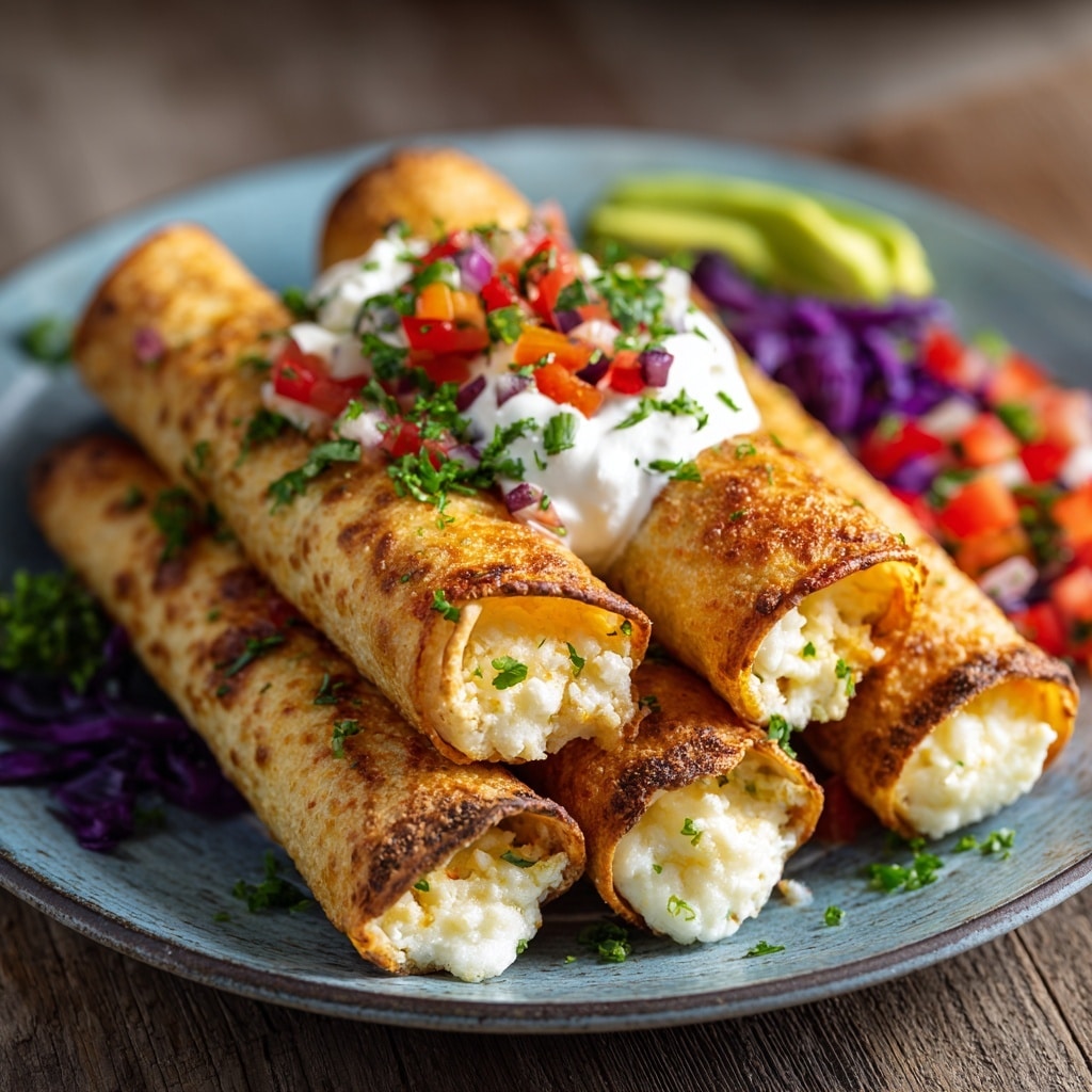 Baked Shredded Beef Taquitos Recipe - Recipe Image